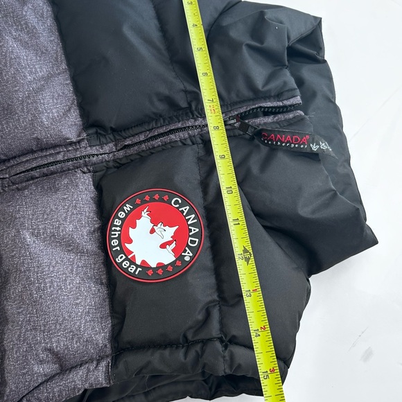 Canada Goose Women's Black and Gray Down Vest Super Triple Goose - Picture 8 of 11